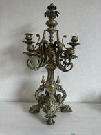 Kandelaber Bronzen zesarmige kandelaars - Brons, Antiek en Kunst