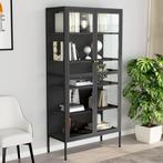 vidaXL Vitrine dexposition Anthracite 90x40x180 cm, Verzenden, Neuf