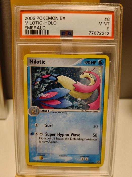 Pokémon - 1 Graded card - Milotic 8 Holo - PSA 9 - EX - EX, Hobby en Vrije tijd, Verzamelkaartspellen | Pokémon