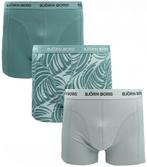 Bjorn Borg Boxers 3Pack Groen maat M Heren, Kleding | Heren, Ondergoed, Verzenden, Groen, Bjorn Borg, Boxer