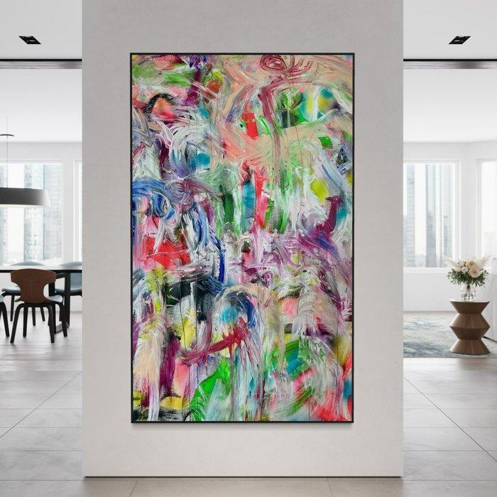 Timo Wedell - Kraft der Sonne - XXL - Abstract, Antiek en Kunst, Kunst | Schilderijen | Modern