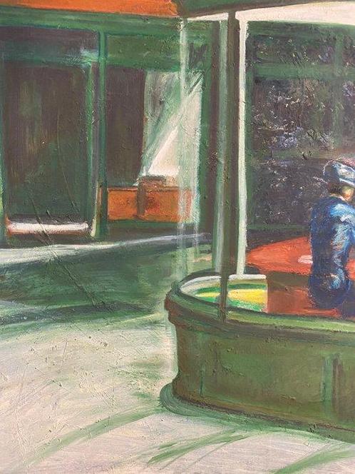 Edward Hopper (1882-1967), After - Nighthawks, Antiek en Kunst, Kunst | Schilderijen | Klassiek