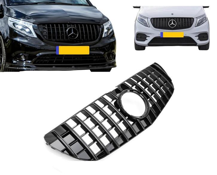 Grill | Mercedes-Benz | Vito Tourer 14-19 4d bus. | W447 | P, Auto-onderdelen, Carrosserie, Nieuw, Mercedes-Benz, Verzenden
