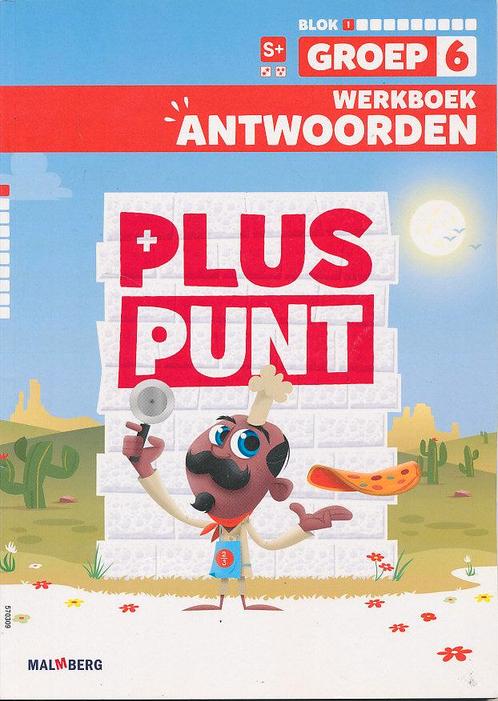 Pluspunt versie 4 Antwoorden werkboek blok 1 groep 6 S Plus, Livres, Livres scolaires, Envoi