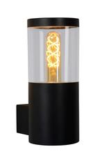 Lucide FEDOR - Wandlamp E27/40W H23cm Zwart, Tuin en Terras, Buitenverlichting, Verzenden, Nieuw, Netvoeding