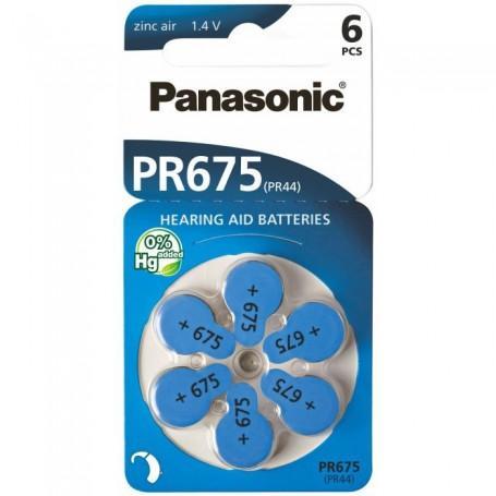 Panasonic 675 / PR675 / PR44 Gehoorapparaat batterijen 1x..., Audio, Tv en Foto, Accu's en Batterijen, Nieuw, Verzenden