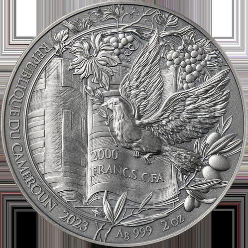 Kameroen. 200 Francs 2023 The Garden of Eden Bible Stories 2, Postzegels en Munten, Munten | Europa | Niet-Euromunten