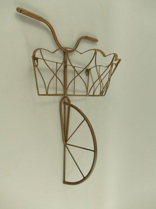 Bloempot - Metaal - wall model, Antiquités & Art, Art | Objets design