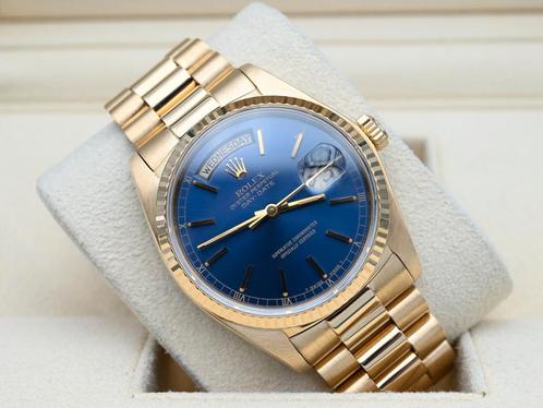 Rolex Day-Date Ref. 18038 Year 1978 (Box), Handtassen en Accessoires, Horloges | Heren, Polshorloge, Zo goed als nieuw, Rolex