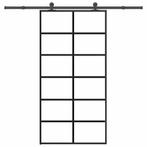 vidaXL Schuifdeur met beslagset 102x205 cm aluminium en, Doe-het-zelf en Bouw, Deuren en Vliegenramen, Verzenden, Nieuw