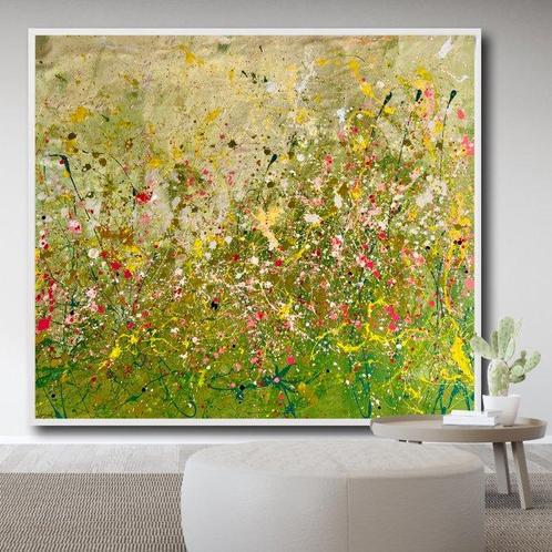 Esty - L’arrivo delle Farfalle XXXL, Antiek en Kunst, Kunst | Schilderijen | Modern