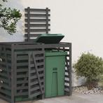 vidaXL Containerberging verlengstuk massief grenenhout grijs, Doe-het-zelf en Bouw, Verzenden