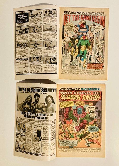 The Avengers #69 #70 - 1st app of Squadron Sinister / 1st, Boeken, Strips | Comics