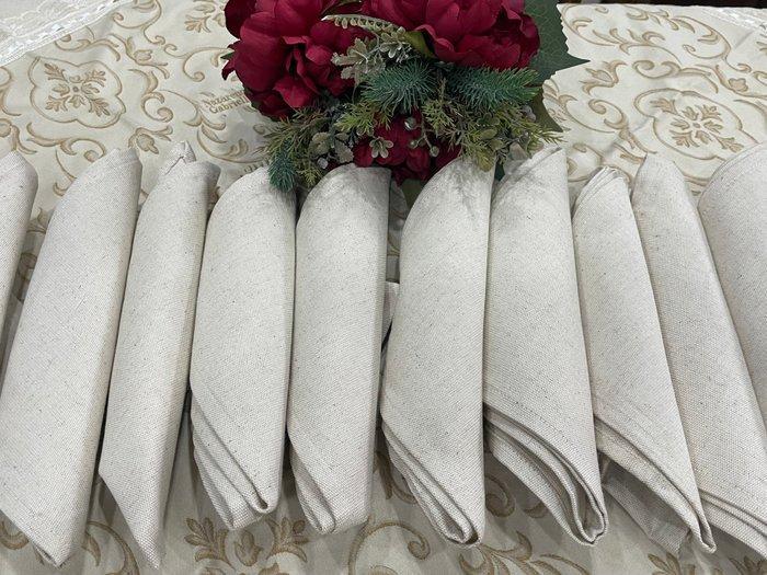 Nazareno Gabrielli - Tafelkleed (14) - 265 cm - 168 cm -, Antiek en Kunst, Antiek | Tapijten, Tafelkleden en Textiel