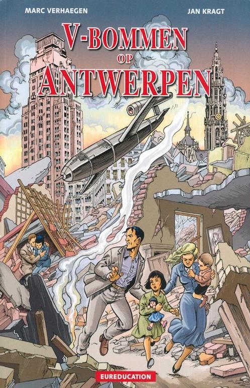 V-bommen op Antwerpen / V-BOMMEN OVER ANTWERPEN, Boeken, Stripverhalen, Gelezen, Verzenden