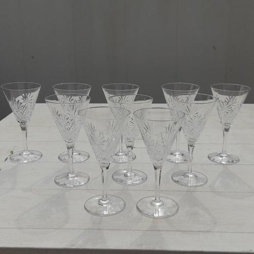 Val Saint Lambert - Drinkservies (10) - Eurydice-model -, Antiek en Kunst, Antiek | Meubels | Tafels
