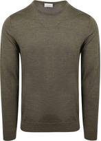 Profuomo Pullover Merinowol Olive maat Maat 52/54 (L) Heren, Verzenden