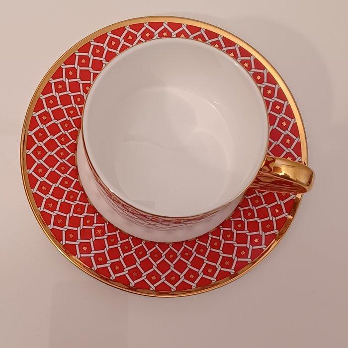 Lomonosov Imperial Porcelain Factory - Theeservies (4) -, Antiek en Kunst, Antiek | Meubels | Tafels