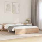 vidaXL Bedframe zonder matras massief hout 140x200 cm, Verzenden, Nieuw