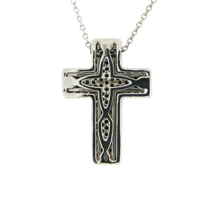 Bibigi - Halsketting - 18 karaat Witgoud Diamant, Handtassen en Accessoires, Kettingen