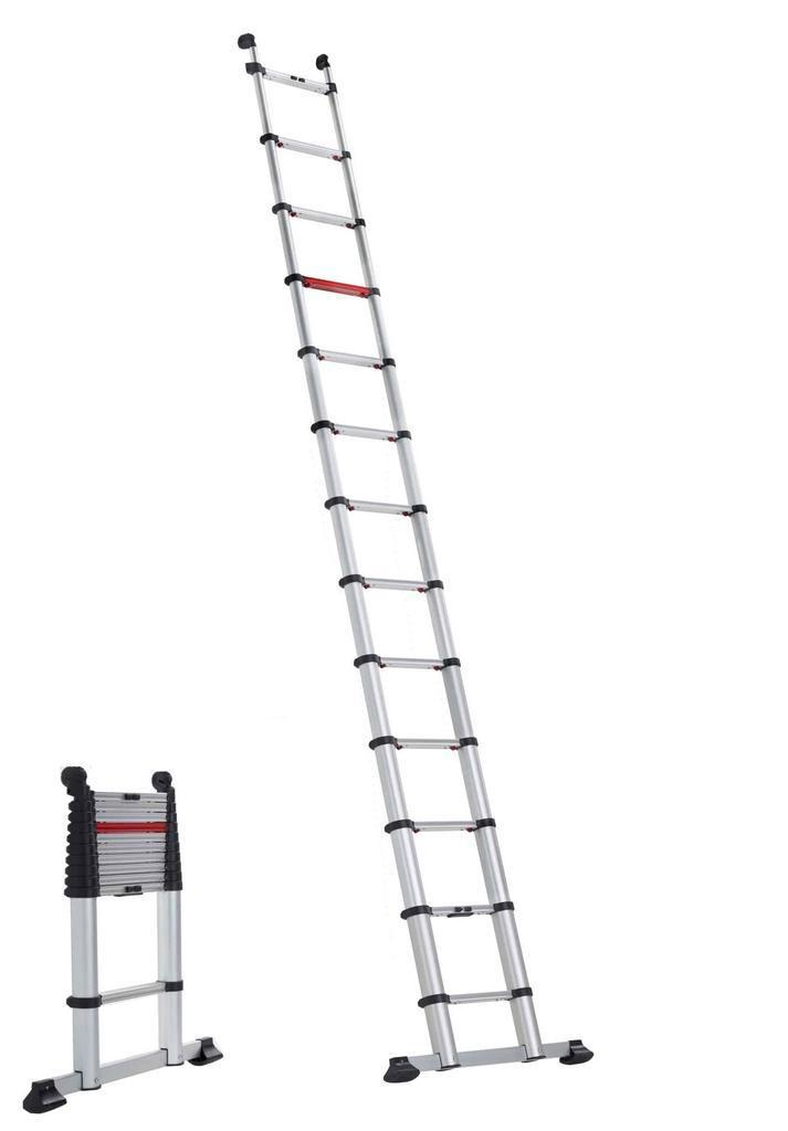 Altrex telescopische ladder Smart Up Active 13 sporten, Doe-het-zelf en Bouw, Ladders en Trappen, 4 meter of meer, Opvouwbaar of Inschuifbaar