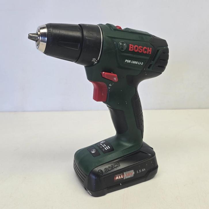 Bosch Accuboormachine PSR 1800 LI-2 | Nette Staat, Bricolage & Construction, Outillage | Foreuses, Enlèvement ou Envoi