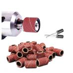 Set van 60 schuurbandjes (8 mm, 2 opspandoorns), Verzenden, Nieuw