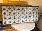 Antiek Tegel (36) - Schepen, landleven - Delft,