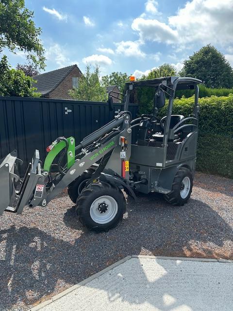 100% elektrische kniklader WCM, complete machine, incl.BTW!, Zakelijke goederen, Machines en Bouw | Kranen en Graafmachines, Wiellader of Shovel