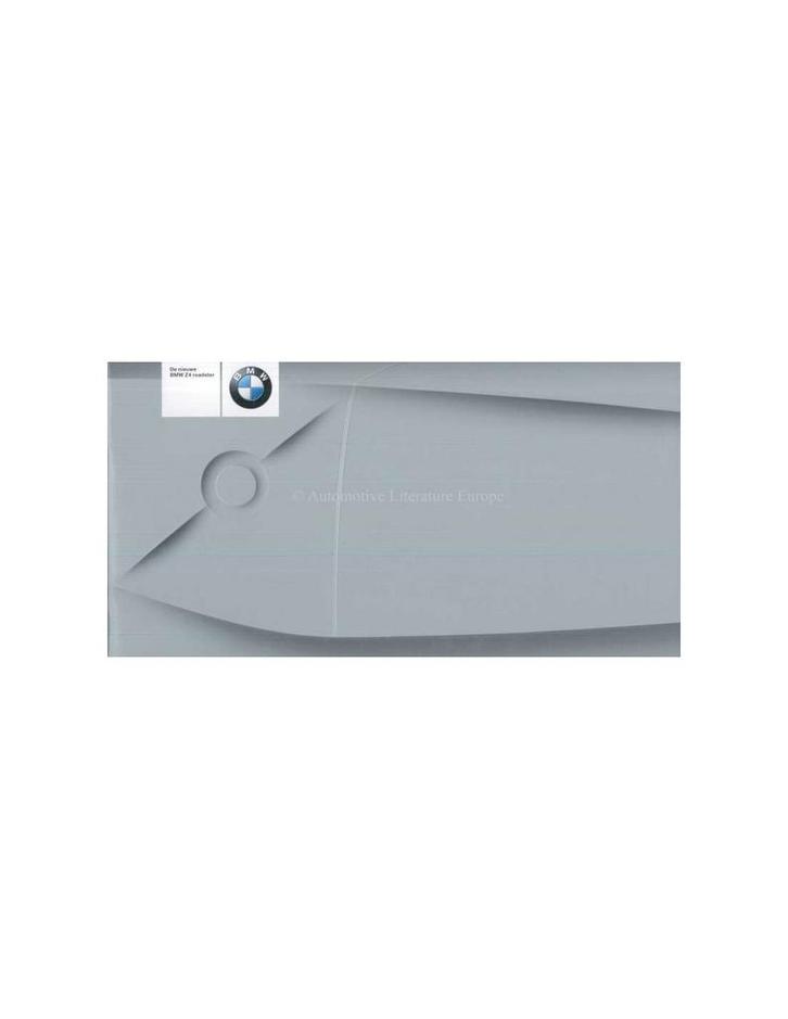 2002 BMW Z4 ROADSTER BROCHURE NEDERLANDS, Boeken, Auto's | Folders en Tijdschriften