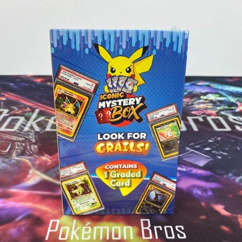 Iconic Mystery BOX -  1 Graded Card Mystery box, Hobby & Loisirs créatifs, Jeux de cartes à collectionner | Pokémon