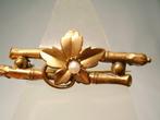 Zonder Minimumprijs - Broche goudfolie/goud doublé - 0.20ct.