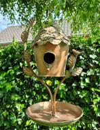 Beeldje - BIrdhouse - Feeding scale - IJzer, Antiek en Kunst