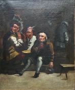 Dutch School (XVIII) - A Dutch Tavern Scene, Antiek en Kunst