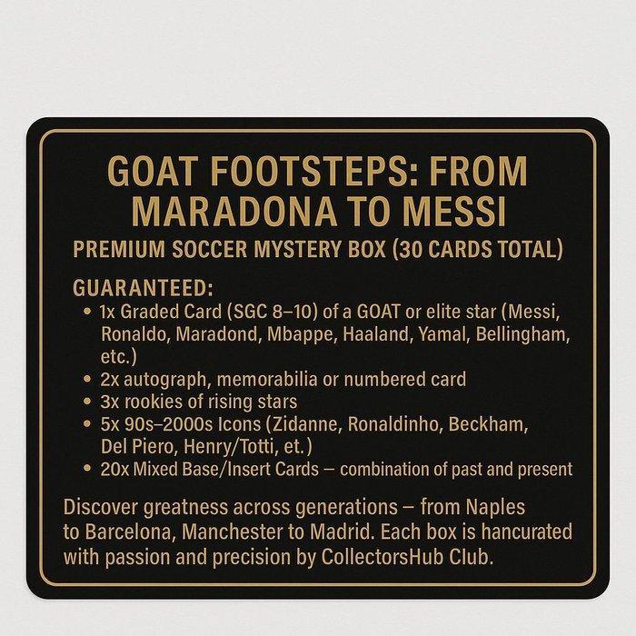 CollectorsHub Diego Maradona, Lionel Messi Mystery box -, Verzamelen, Stickers