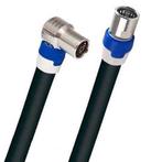 Coax kabel op de hand gemaakt – 1.5 meter – Zwart – IEC 4G, Nieuw
