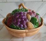 Sarreguemines Barbotine Fruit - Service à dessert (10) -