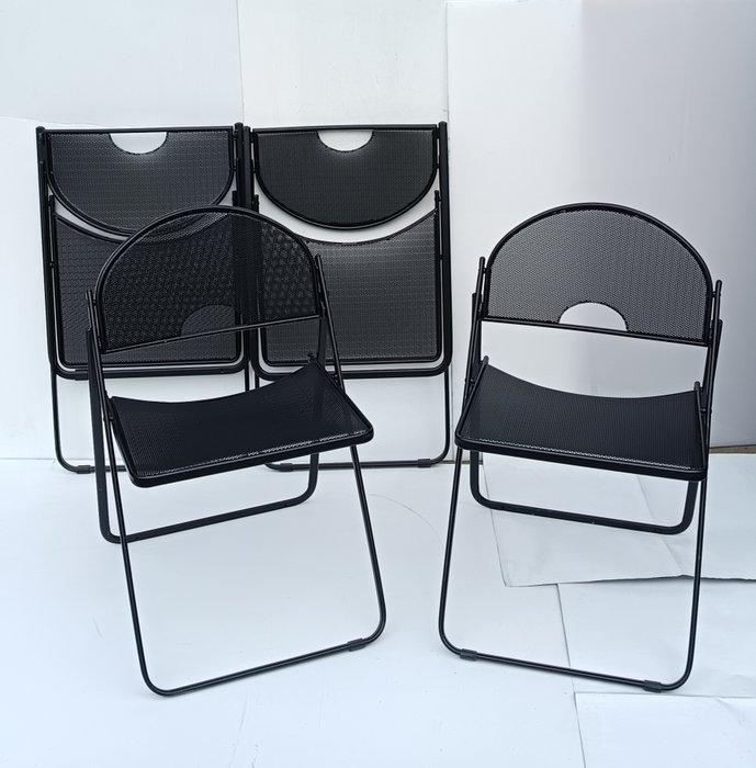 Fly Line - Emilio Nanni - Klapstoel (4) - IJzer, Antiek en Kunst, Antiek | Meubels | Stoelen en Sofa's