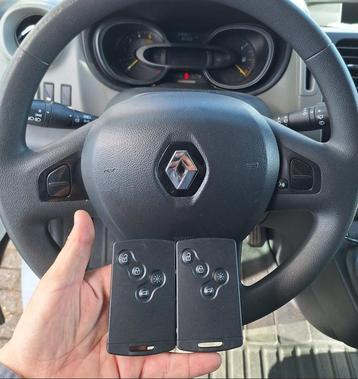 Nieuwe Sleutelkaart Renault Vel Satis, Laguna, Espace, Clio