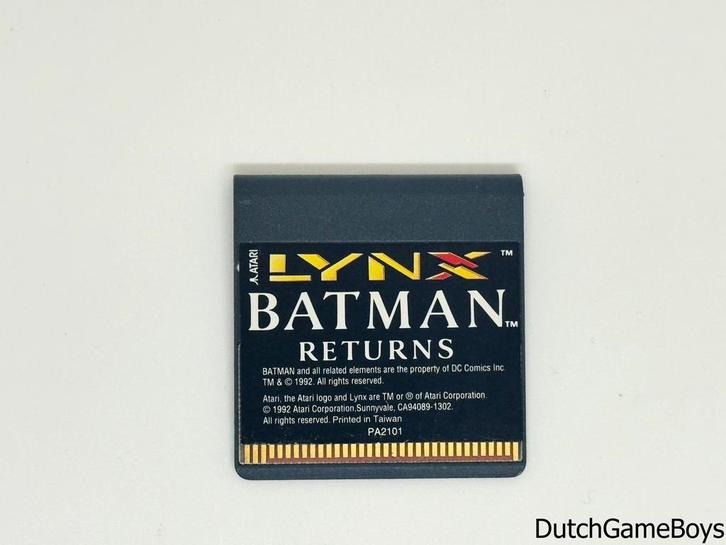 Atari Lynx - Batman Returns, Games en Spelcomputers, Spelcomputers | Atari, Gebruikt, Verzenden