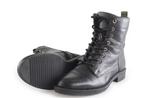 Nelson Veterboots in maat 37 Zwart | 5% extra korting, Kleding | Dames, Schoenen, Verzenden, Zwart, Overige typen, Nelson