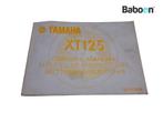 Instructie Boek Yamaha XT 125 (12V) 1982-1984 (XT125), Motoren, Verzenden, Gebruikt