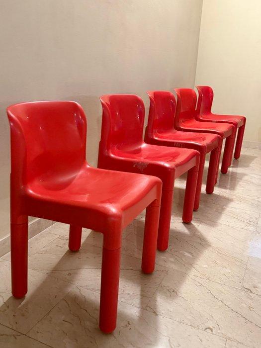 Kartell - Carlo Bartoli - Stoel (10) - 4875 - Polypropyleen, Antiek en Kunst, Antiek | Meubels | Stoelen en Sofa's