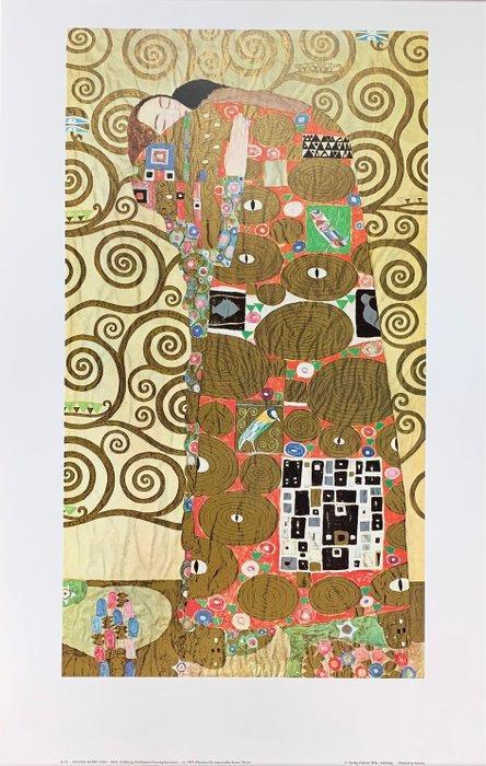 Gustav Klimt (after) - Fulfillment, 1909 Erfüllung - Rare, Antiek en Kunst, Kunst | Tekeningen en Fotografie