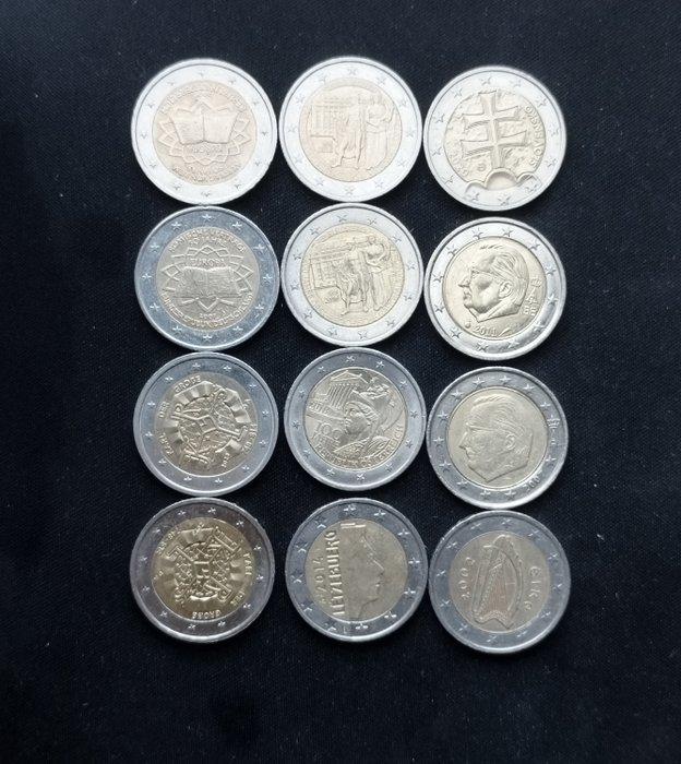 Europa. 2 Euro 2000/2025 (40 coins) (Zonder Minimumprijs), Postzegels en Munten, Munten | Europa | Euromunten