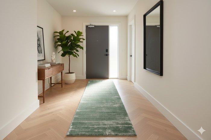 Luxe turquoise Gabbeh - Loper - 300 cm - 83 cm - ongebruikt, Huis en Inrichting, Stoffering | Tapijten en Vloerkleden