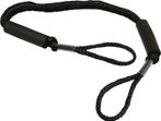 Bungee Dock Line met Dubbele Lus 155-225cm Zwart, Watersport en Boten, Ophalen of Verzenden, Nieuw