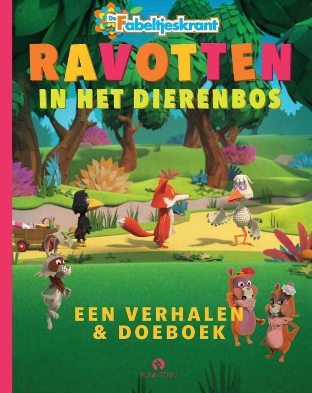 De Fabeltjeskrant - Ravotten in het dierenbos, Antiek en Kunst, Antiek | Boeken en Manuscripten, Verzenden