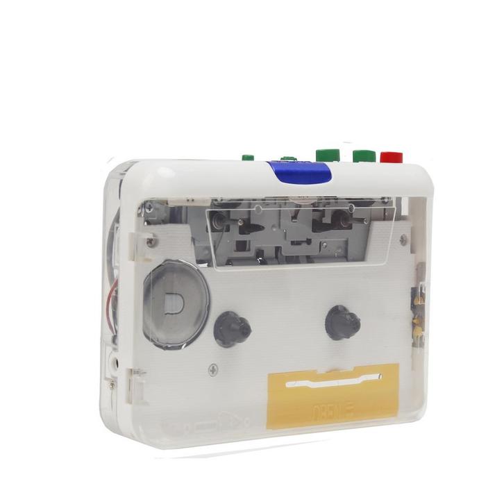 Draagbare Walkman Cassette Speler - Cassettespeler - Transpa, Verzamelen, Overige Verzamelen, Verzenden