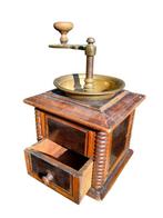 Large Victorian english coffegrinder , early 19th Century -
